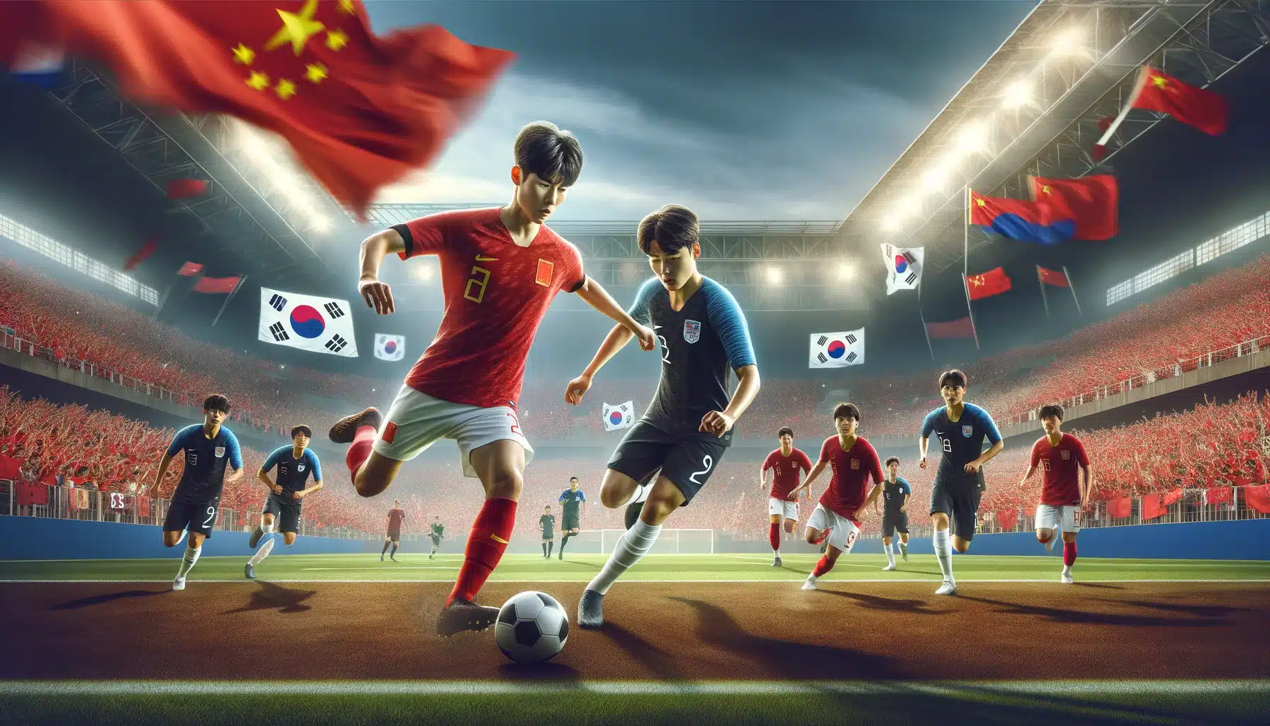 U23 China vs U23 Korea